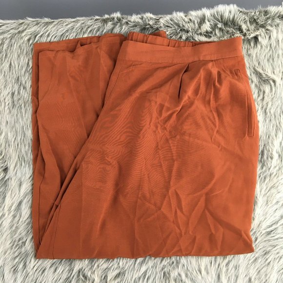 Eileen Fisher Pants - Eileen Fisher Burnt Orange Pull On Casual Pants 2x